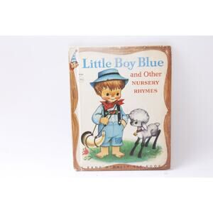 Little Boy Blue, Other Nursery Rhymes, Hardcover, Picture Book, Child Reading